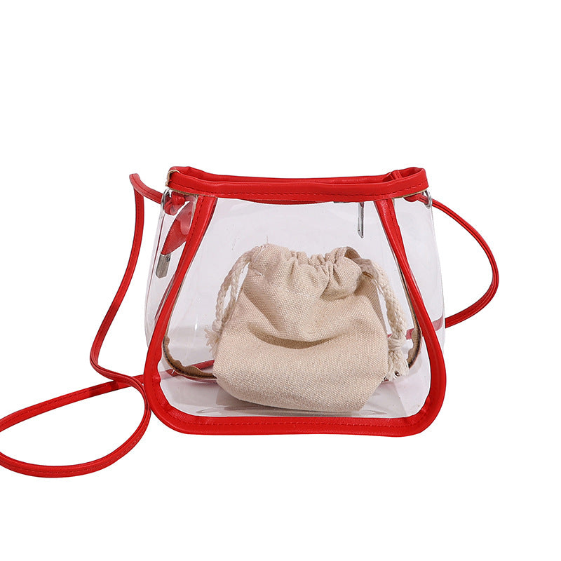 Transparent Mini Bucket Bag Kalsten
