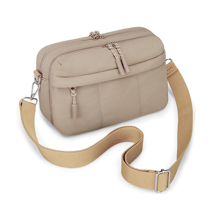 Elegant shoulder bag with double compartment Kalsten