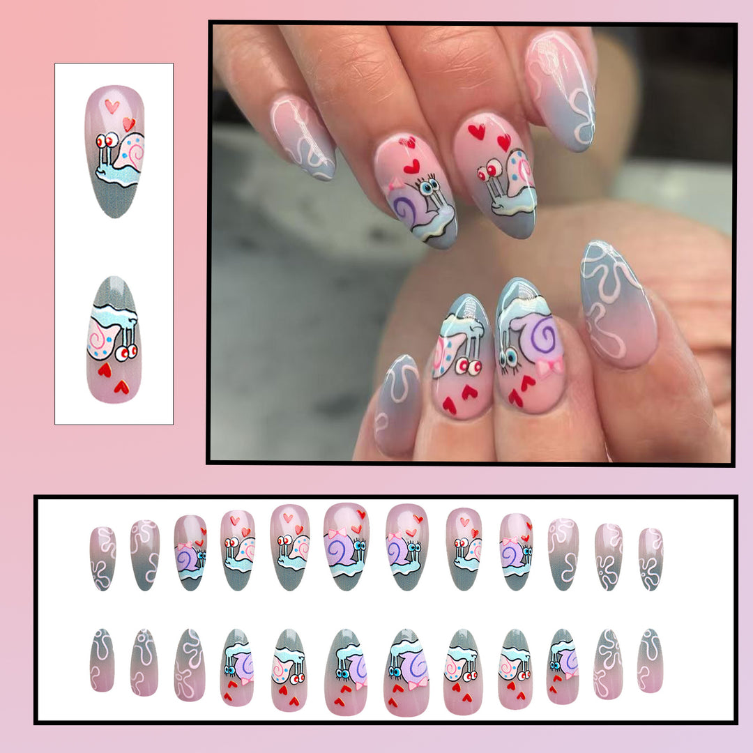 Cartoon Character Press-On Nails