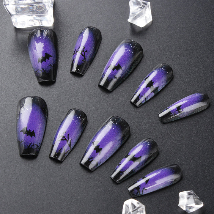 Halloween-Themed Artistic Nail Art Set Kalsten