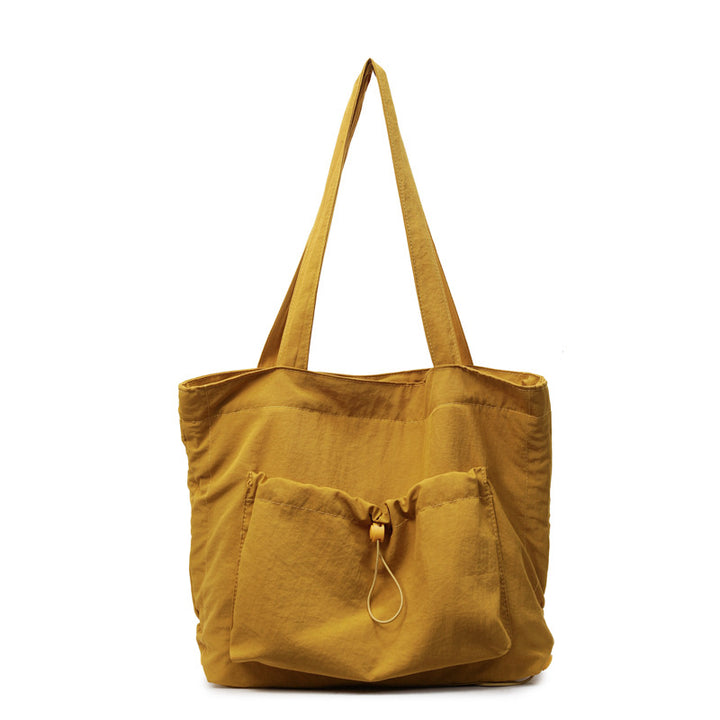 Casual Multi-Pocket Tote Bag