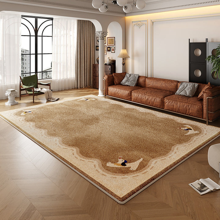 Artistic Playful Area Rug for Home Decor