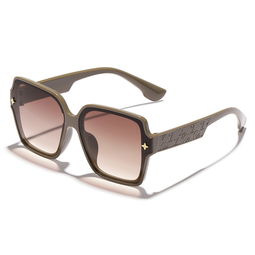 Ladies stylish oversized sunglasses with fashionable frame Kalsten