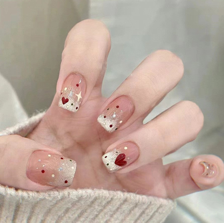 Trendy Ombre Leopard Print Press-On Nails Kalsten