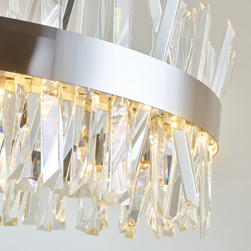Crystal Geometric Pendant Light