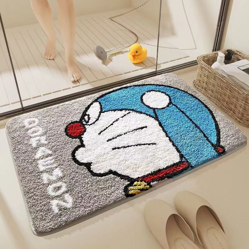 Cartoon Character Plush Bath Mat Kalsten