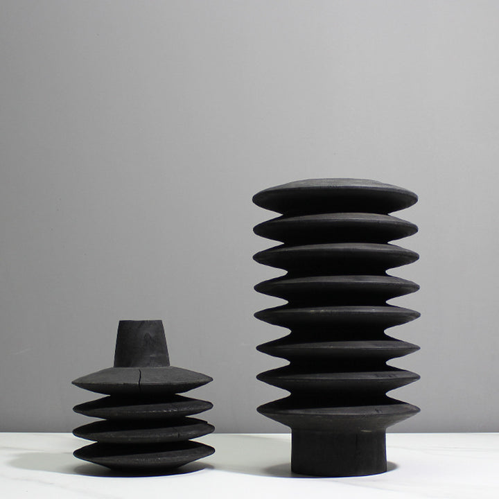 Textured Ceramic Decorative Vase