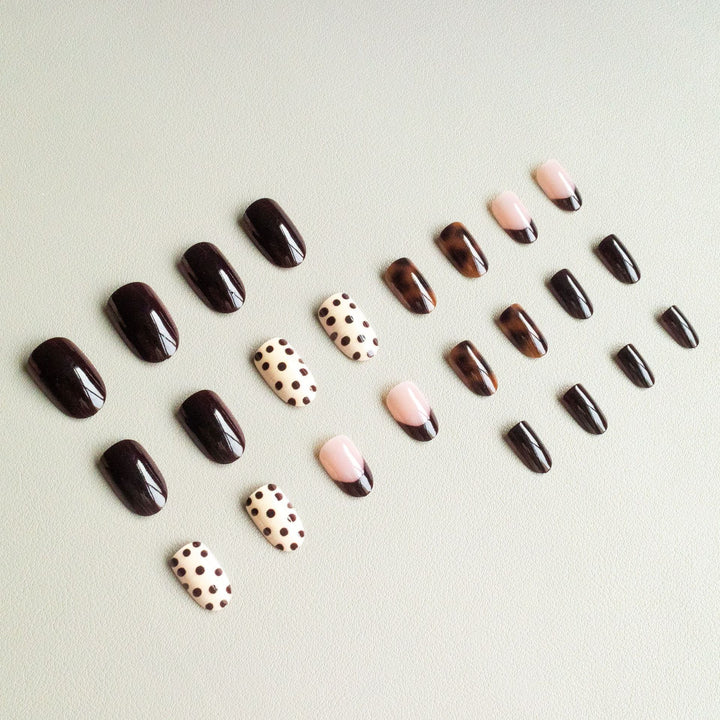 Trendy Multi-Patterned Nail Art Set