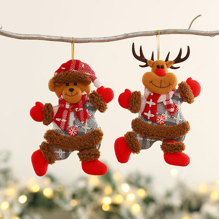 Decorative Plush Santa Figurine Kalsten