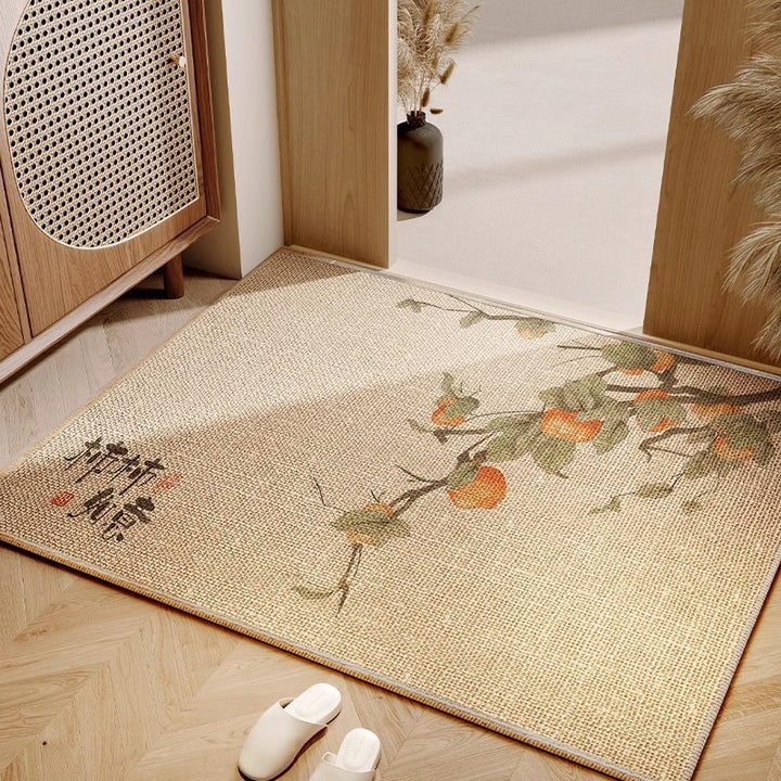 Playful Circus-Themed Door Mat