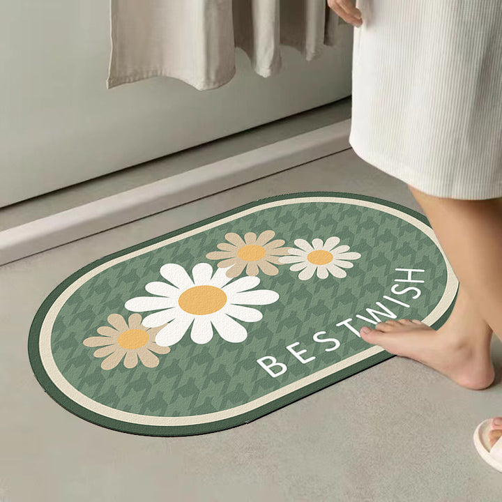 Cute Cartoon-Themed Bathroom Mat