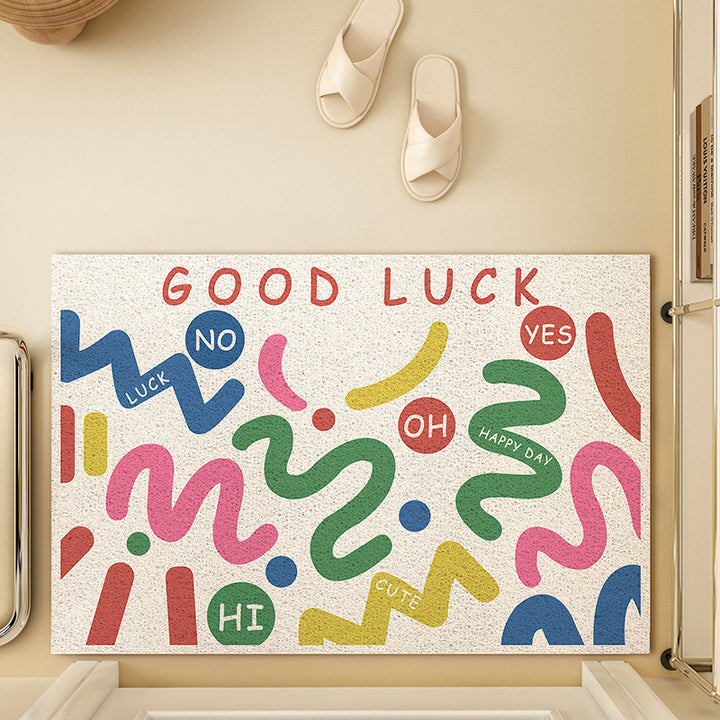 Artistic Message Doormat