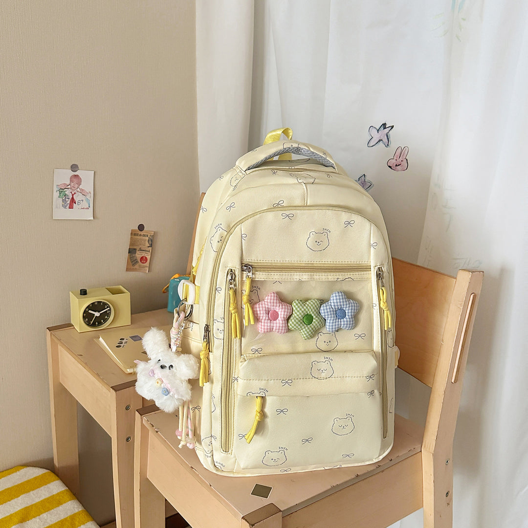 Cute Cartoon-Printed Backpack Kalsten