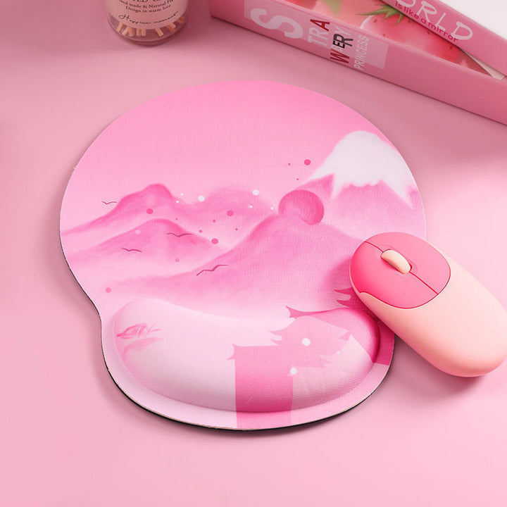Ergonomic Mouse Pad with Wrist Support