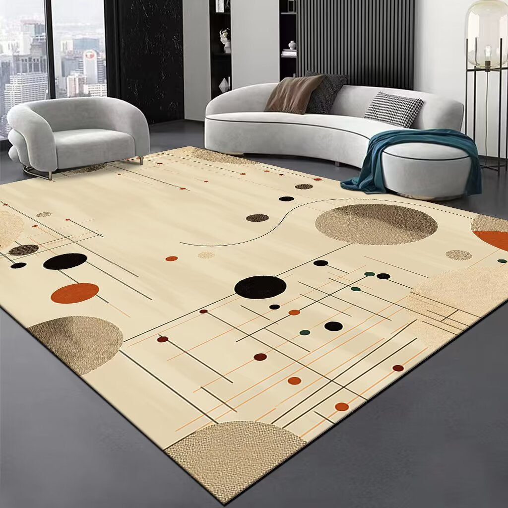Abstract Swirl Area Rug Kalsten