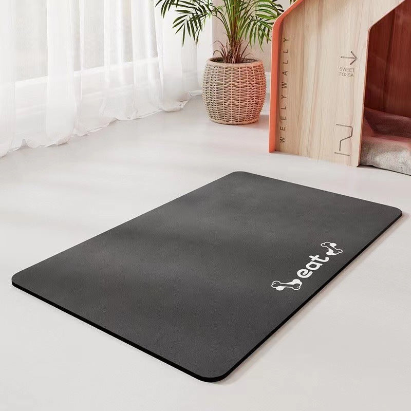 Leather Textured Dining Table Mat