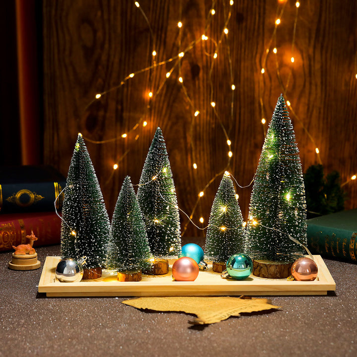 Decorative Miniature Christmas Tree Set Kalsten