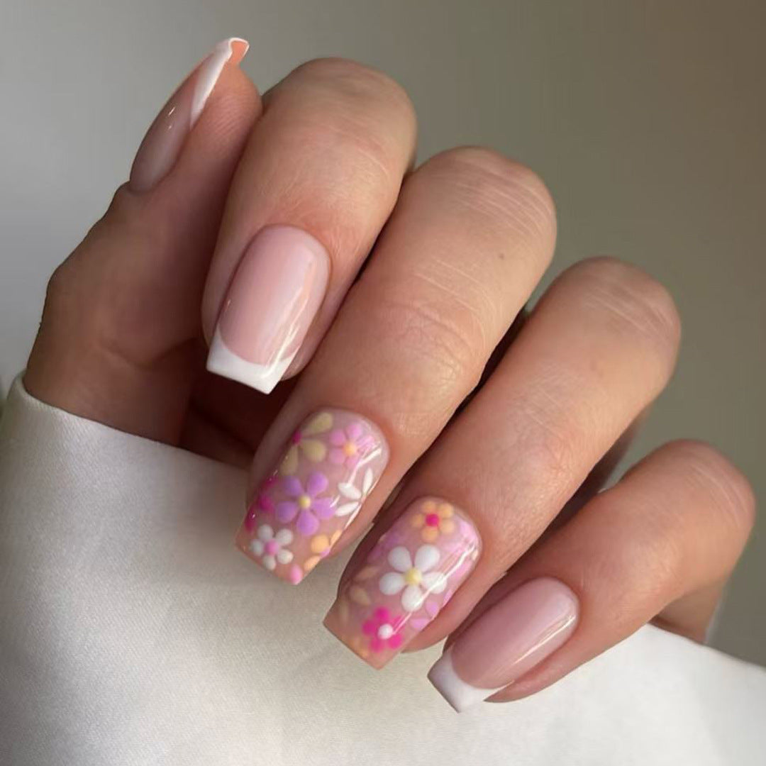 Floral Design Nail Art Kit