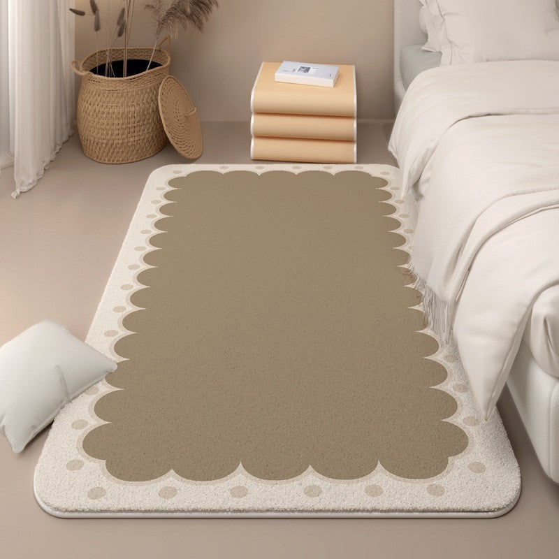 Cute Floral-Themed Memory Foam Area Rug Kalsten