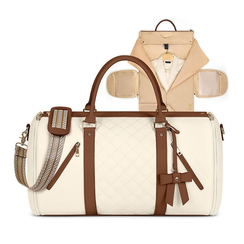 Exclusive travel bag with integrated suit storage Kalsten