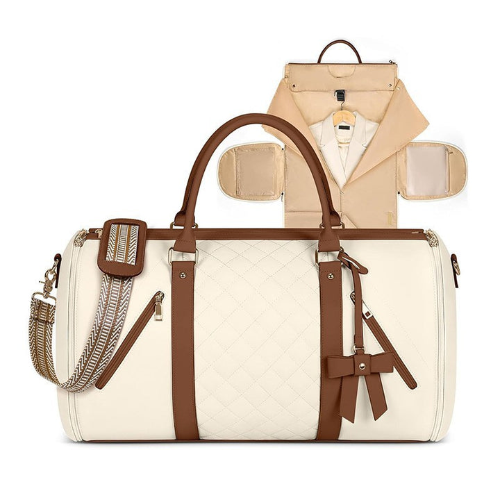 Exclusive travel bag with integrated suit storage Kalsten