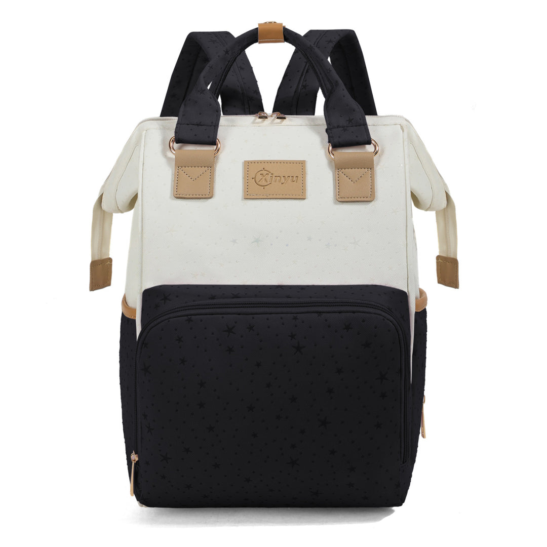 Star-Patterned Multi-Compartment Backpack Kalsten