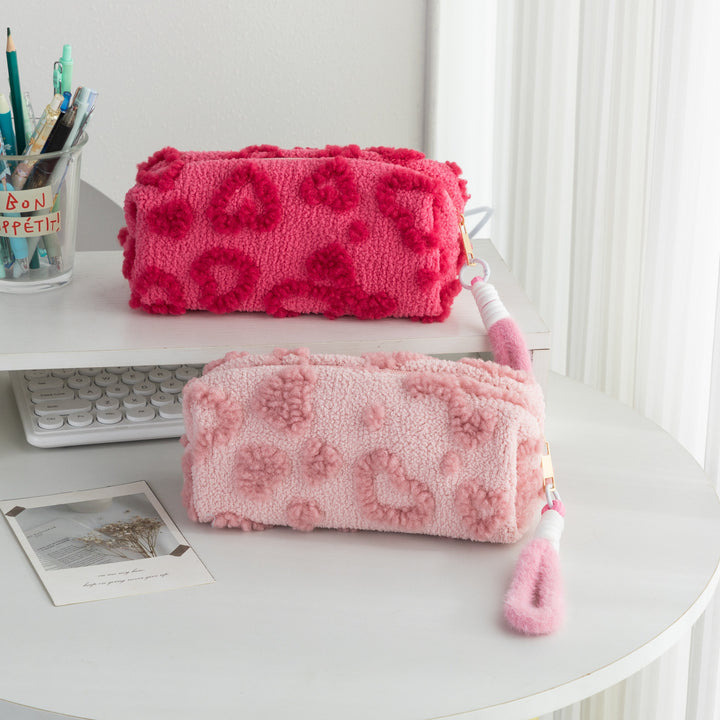 Plush Textured Pencil Case Kalsten