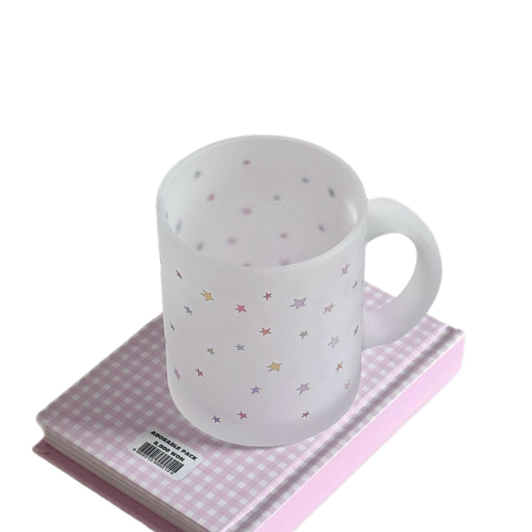 Ceramic mug with playful star motif Kalsten