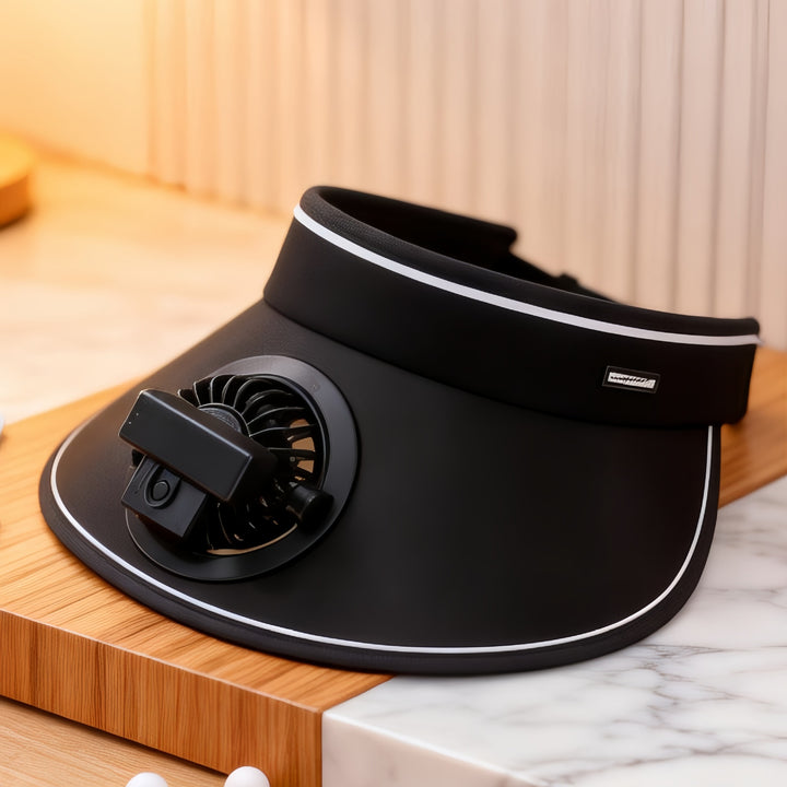 Women’s wearable cooling hood with integrated fan Kalsten