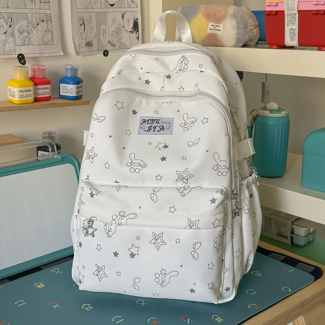 Stylish Graphic Printed Backpack Kalsten