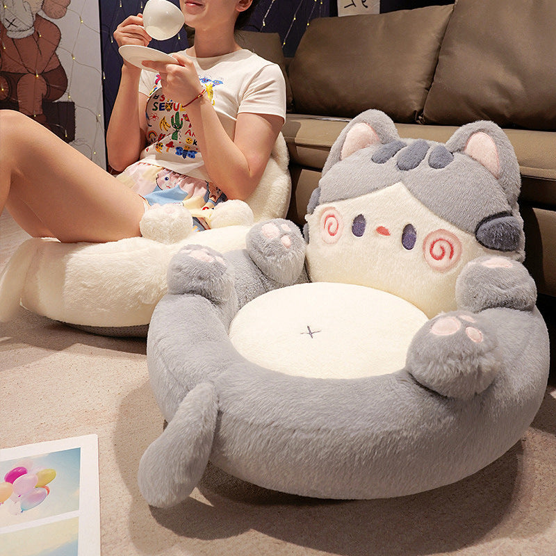 Cozy cat bed plush for small pets