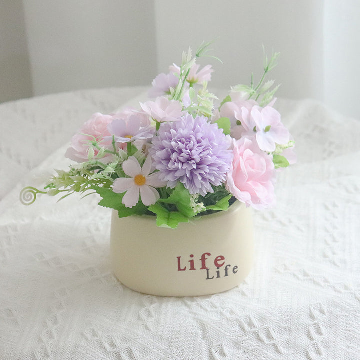 Decorative Floral Arrangement for Tabletop Decor