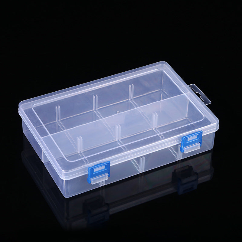 Multi-Divisional Clear Craft Storage Box Kalsten
