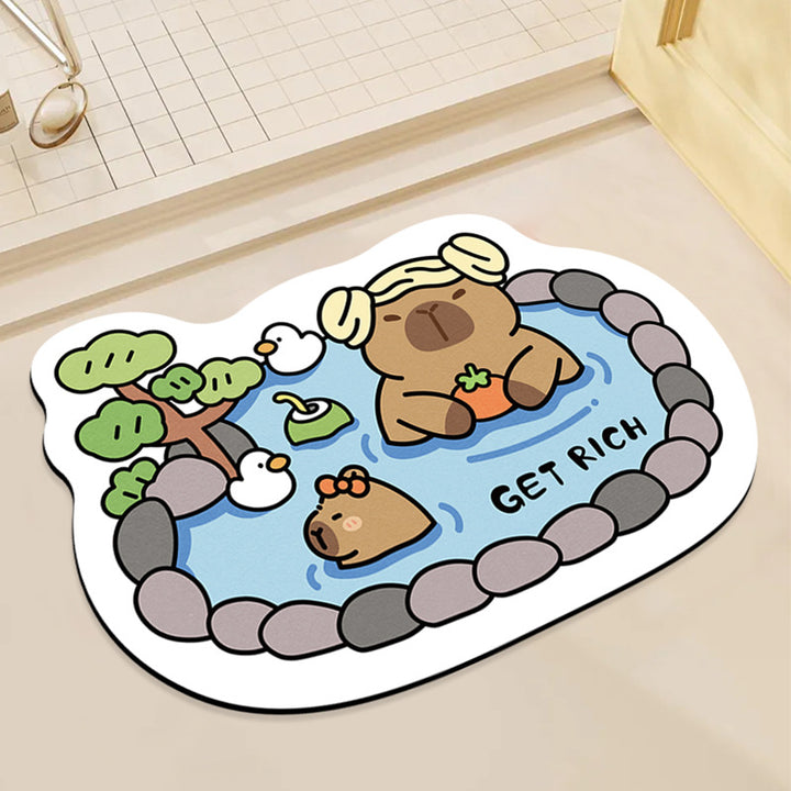 Cartoon Character Door Mat for Home Entryway