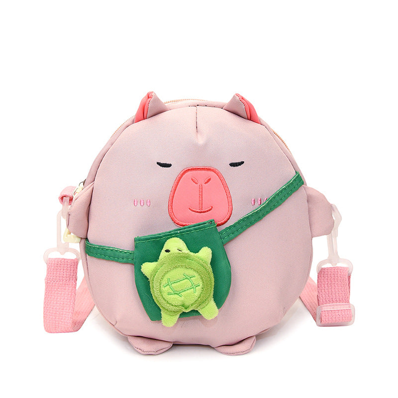 Plush Shoulder Bag in Animal Design Kalsten