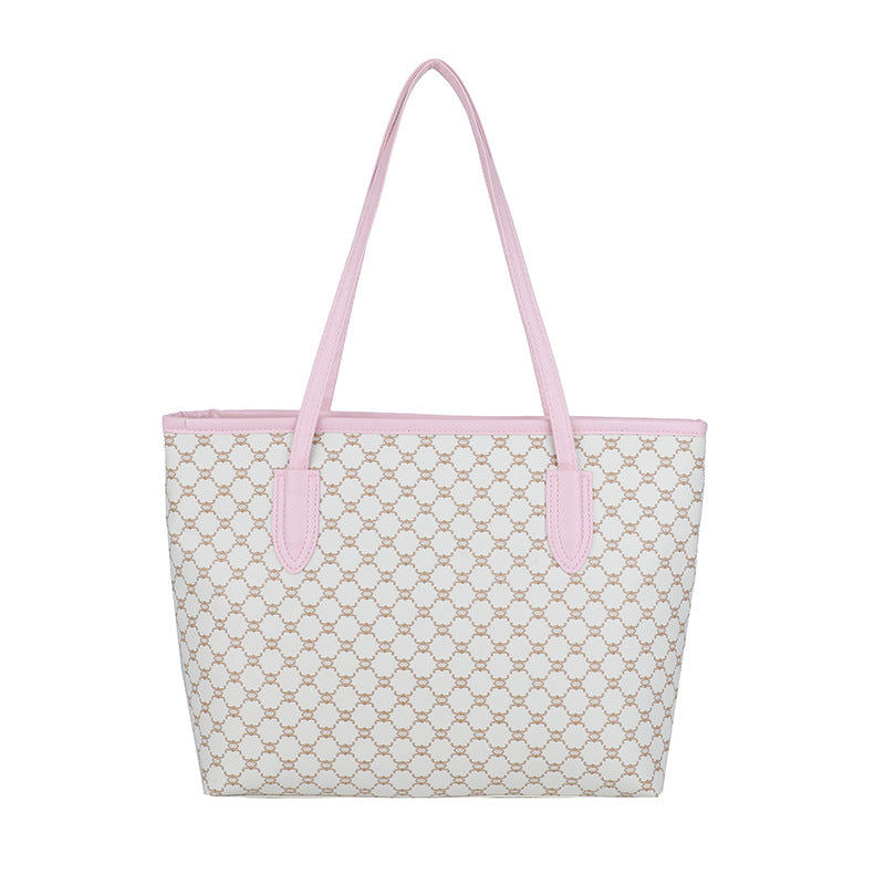 Elegant Geometric Pattern Tote Bag Kalsten