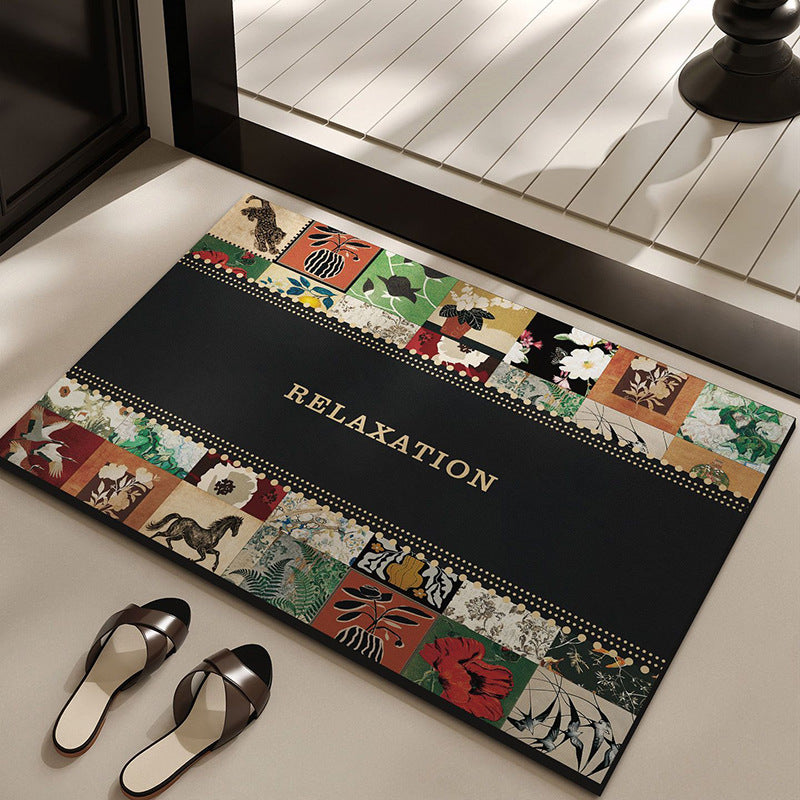 Artistic Patchwork Entry Mat Kalsten