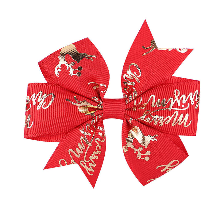 Festive Holiday Hair Bow Kalsten