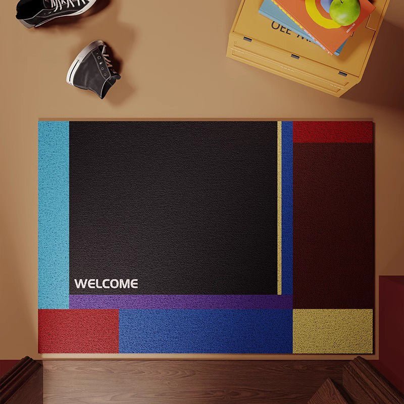 Welcome Message Indoor Doormat Kalsten