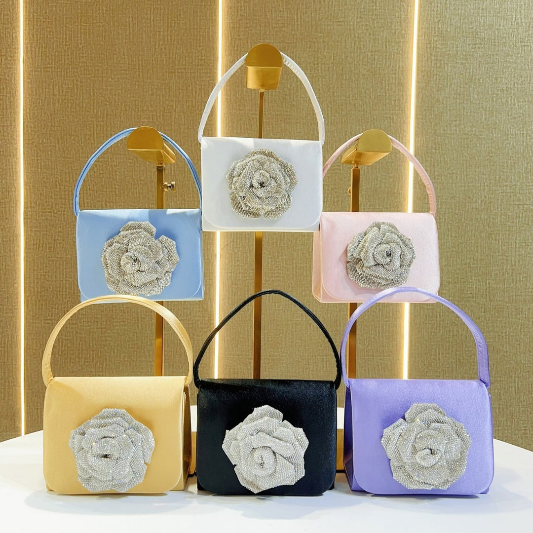Elegant Satin Evening Bag