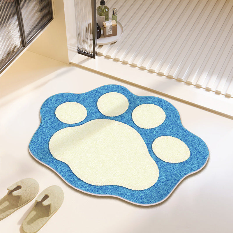 Fun Paw Print Bath Mat Kalsten