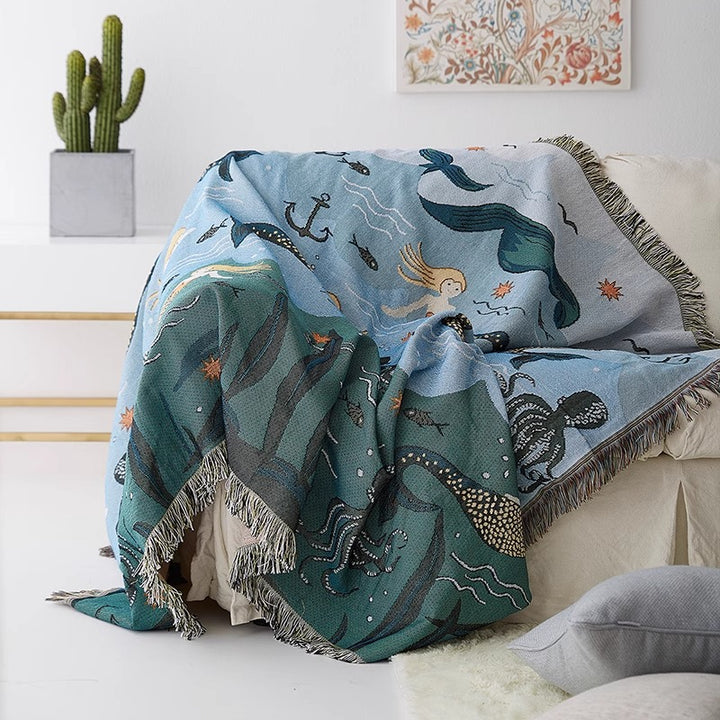 Bohemian-Style Outdoor Picnic Blanket