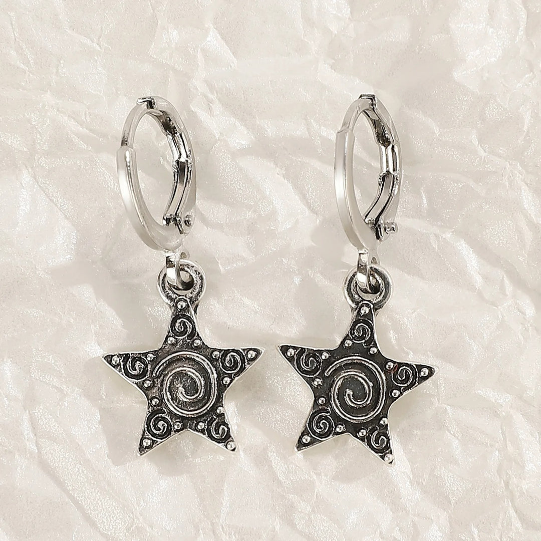 Heart-Inspired Cross Dangle Earrings Kalsten