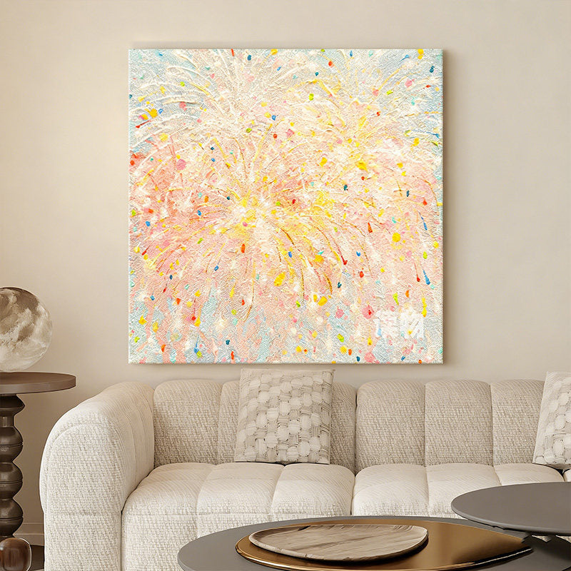 Colorful Abstract Canvas Art