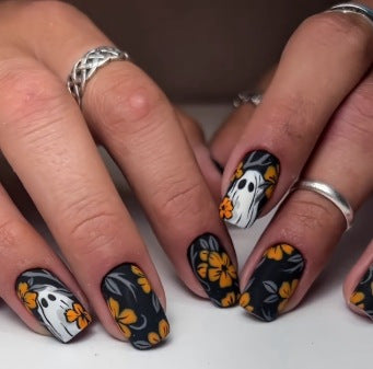 Artistic Halloween-Themed Nail Art Kalsten 1789915324