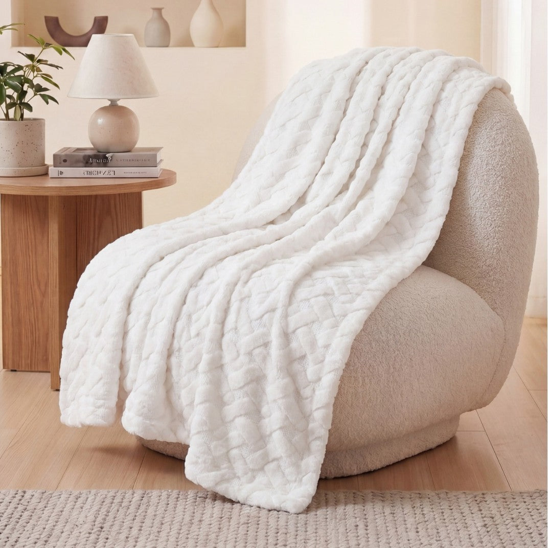 Cozy Plush Throw Blanket