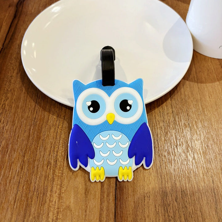 Owl-Shaped Travel Luggage Tag Kalsten