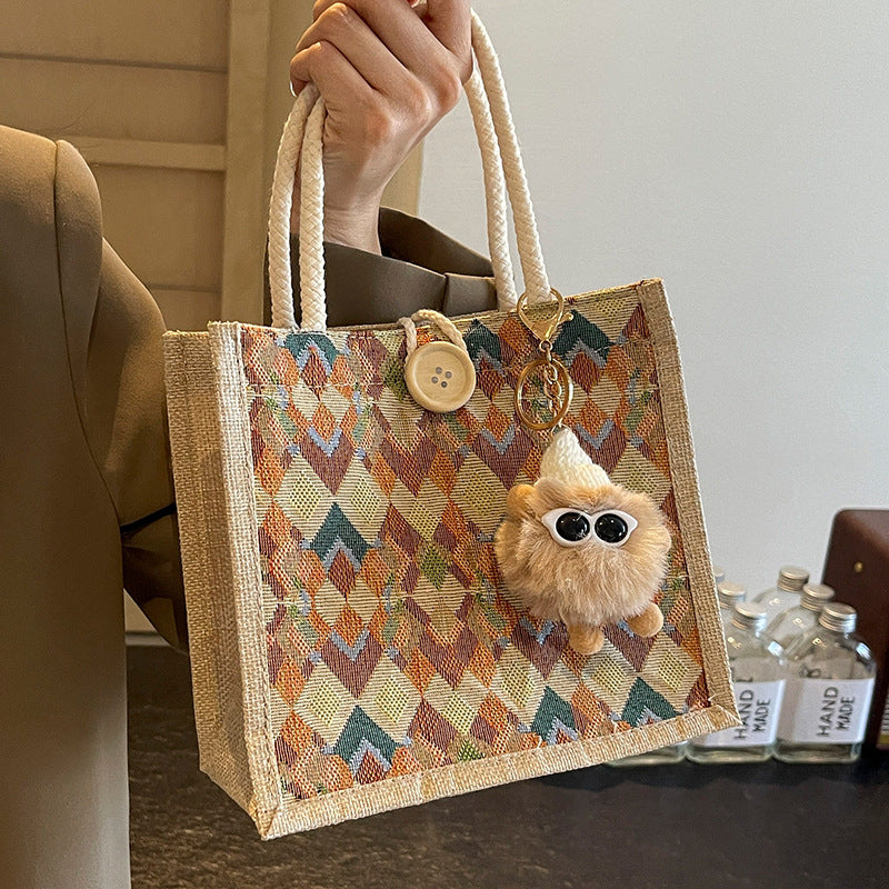 Artisan Woven Tote Bag