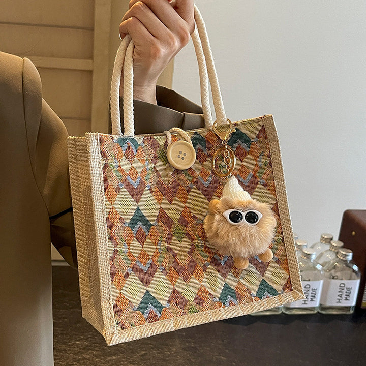 Artisan Woven Tote Bag
