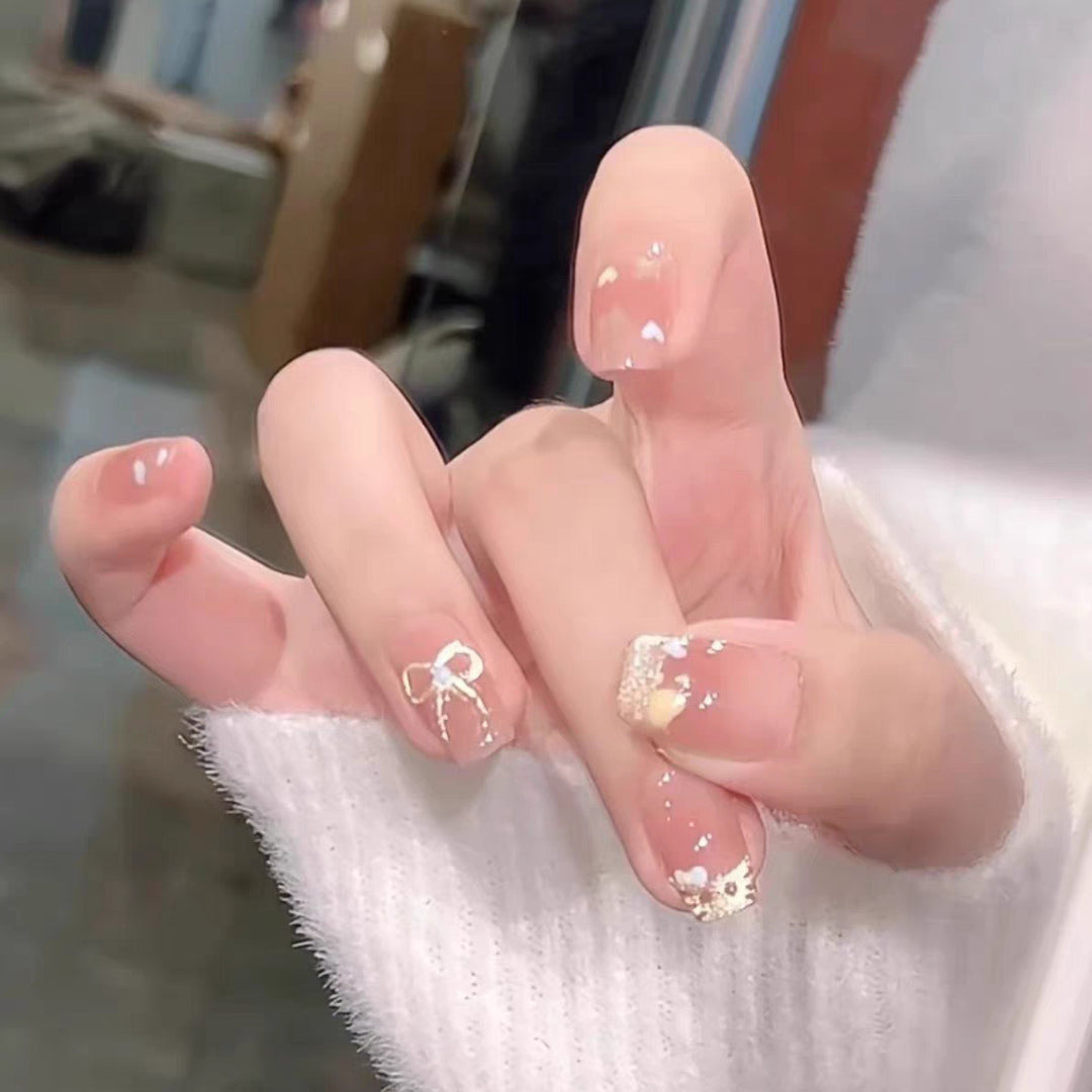 Artistic Gel Press-On Nail Set Kalsten